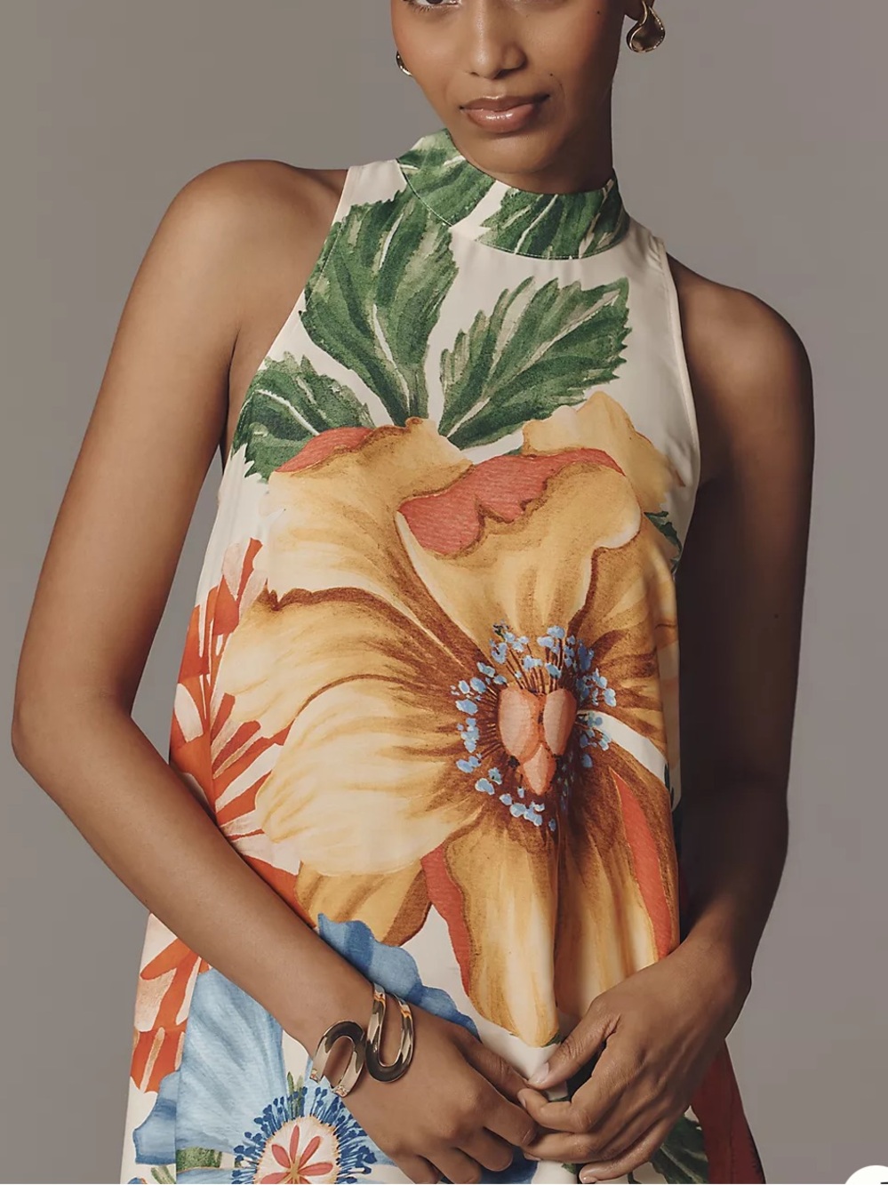 Farm Rio Halter Maxi Dress - Picture 2 of 10